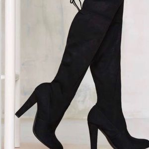 Thigh high Steve Madden boots
